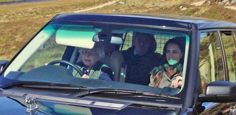 Queen Elizabeth vezetés Kate Middleton