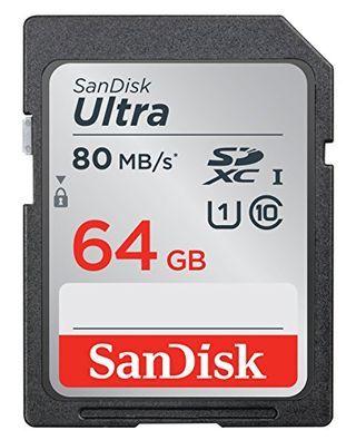 SanDisk Ultra SDXC memóriakártya, 64 GB
